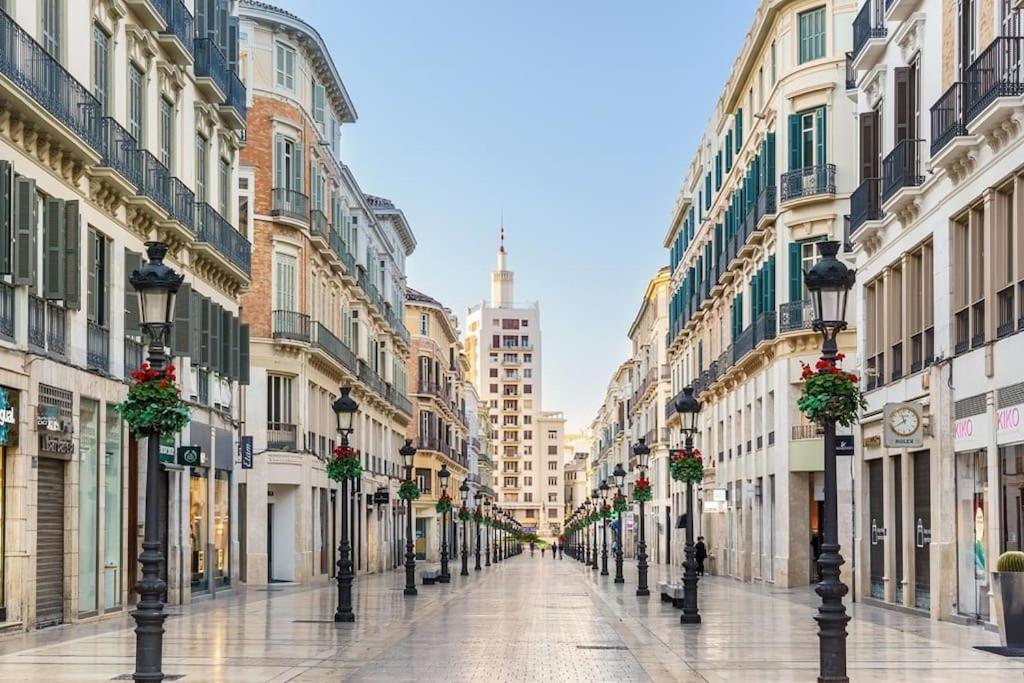 Junto estación tren y la playa, GARAJE INCLUIDO Apartamento Málaga Exterior foto
